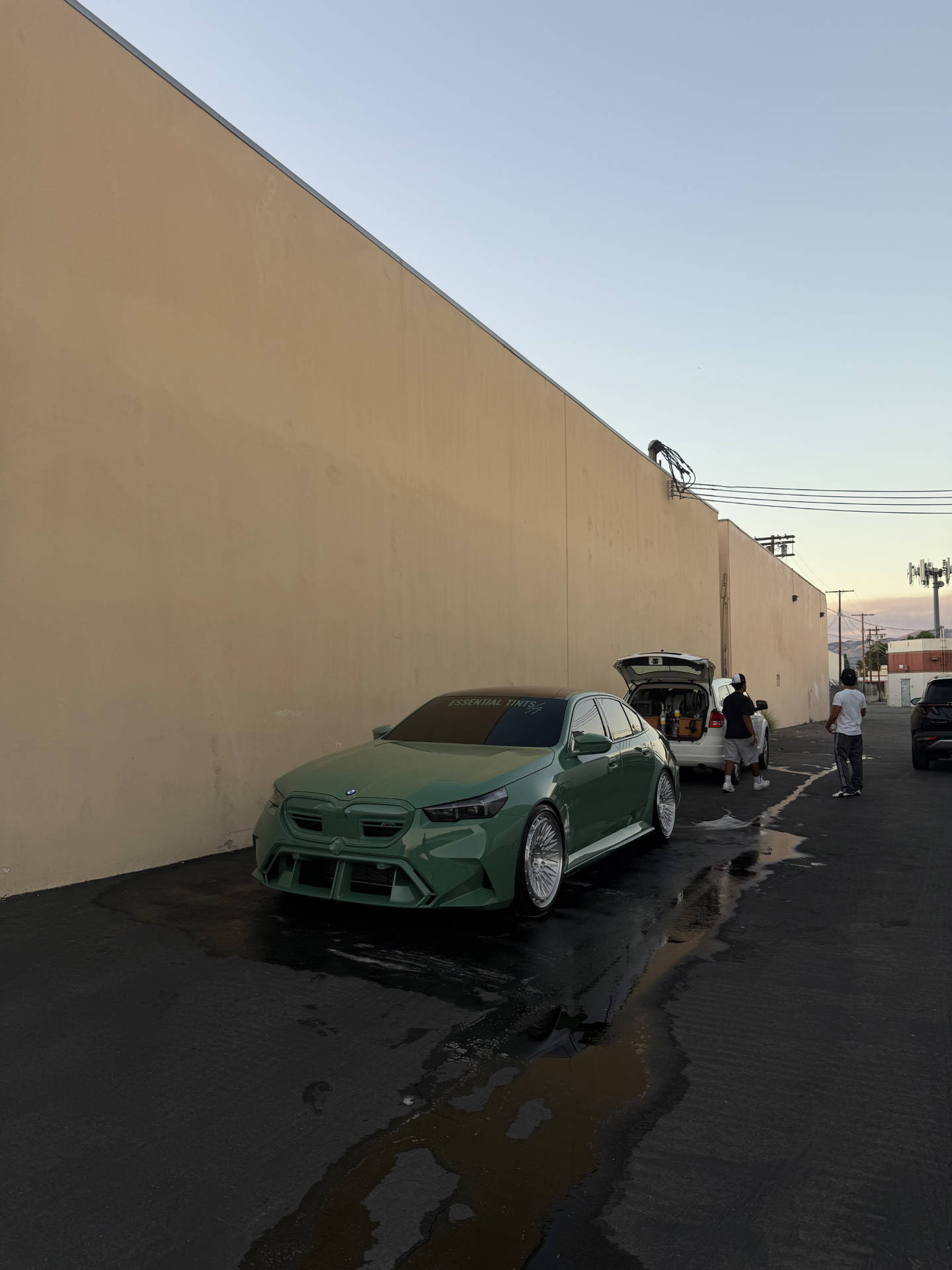 BMW M5 — exterior detail finish